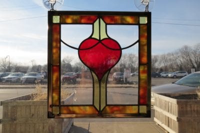 mccully art glass & restorations beloved heart stained glass repair
