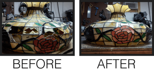 Did You Know We Repair Stained Glass, How To Repair A Glass Lamp Shade